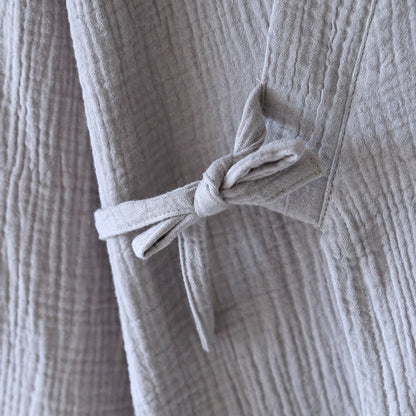 Peignoir unisexe en gaze de bambou et de coton - image 12