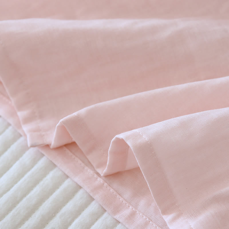 Kimono d'intérieur en gaze de coton orné de broderies florales - image 12