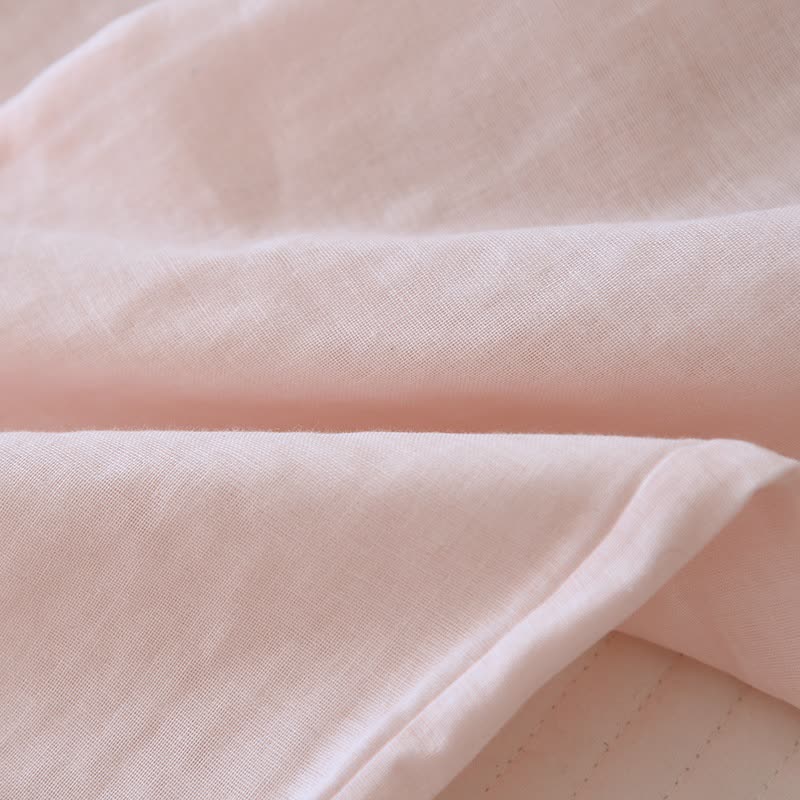 Kimono d'intérieur en gaze de coton orné de broderies florales - image 10