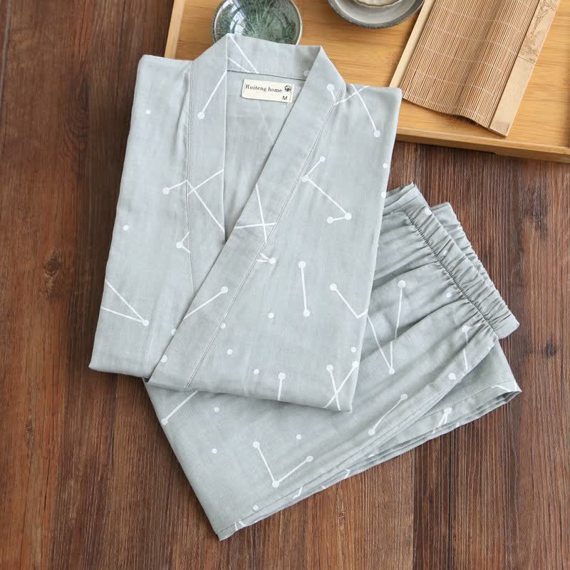Kimono d'intérieur pour partenaire, en coton - image 12