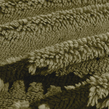 Housse de canapé épaisse et douce en chenille à rayures - image 3