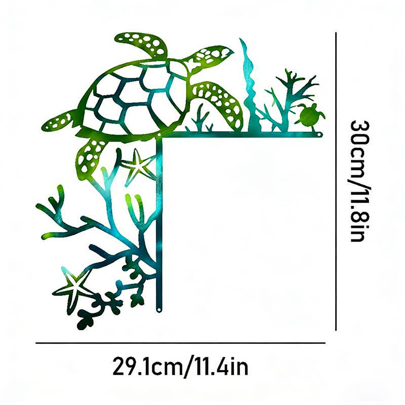 Décoration de cadre de porte avec motifs marins - image 4