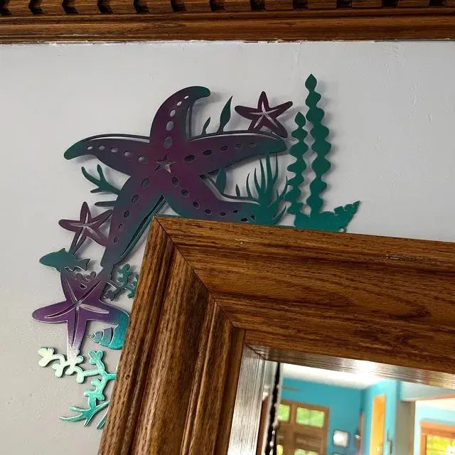 Décoration de cadre de porte avec motifs marins - image 17