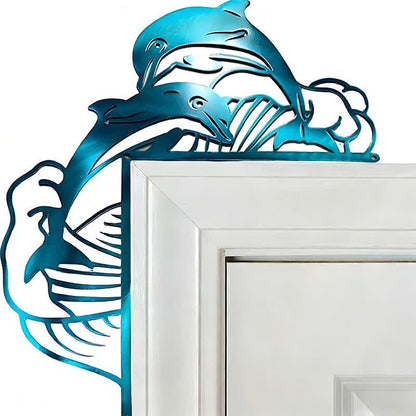 Décoration de cadre de porte avec motifs marins - dauphin - 4 pièces - image 9