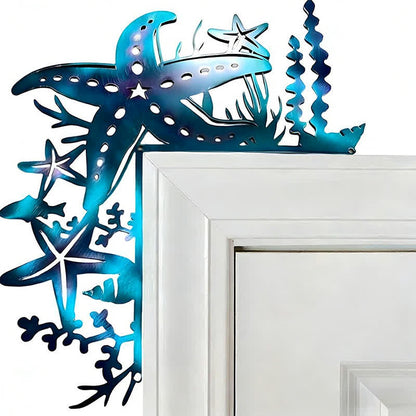 Décoration de cadre de porte avec motifs marins - image 18