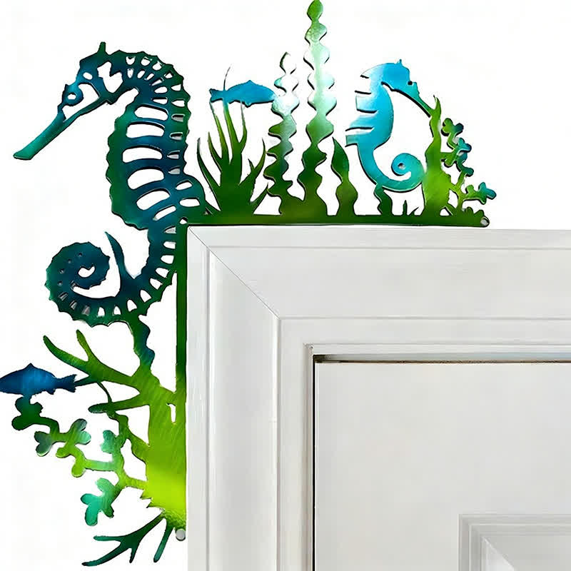 Décoration de cadre de porte avec motifs marins - image 6