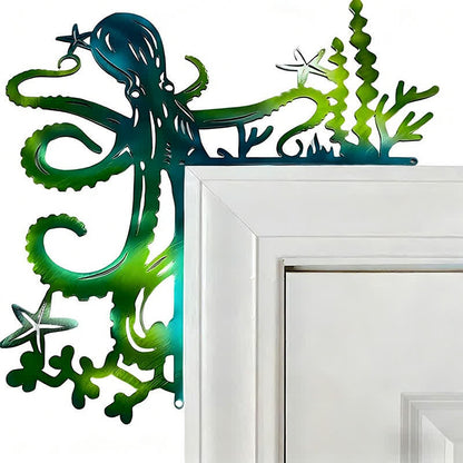 Décoration de cadre de porte avec motifs marins - Pieuvre - 4 pièces - image 13