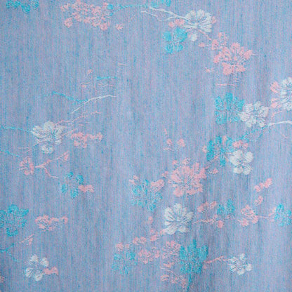 Peignoir élégant de style kimono en gaze de coton à motif de fleurs de prunier - image 5