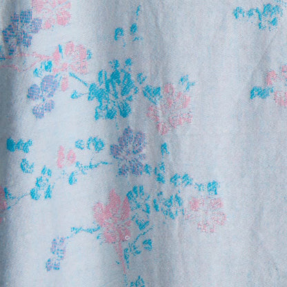 Peignoir élégant de style kimono en gaze de coton à motif de fleurs de prunier - image 12