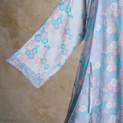 Charmant kimono en gaze de coton à motif floral - image 10