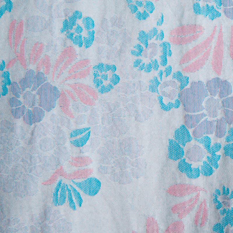 Charmant kimono en gaze de coton à motif floral - image 5