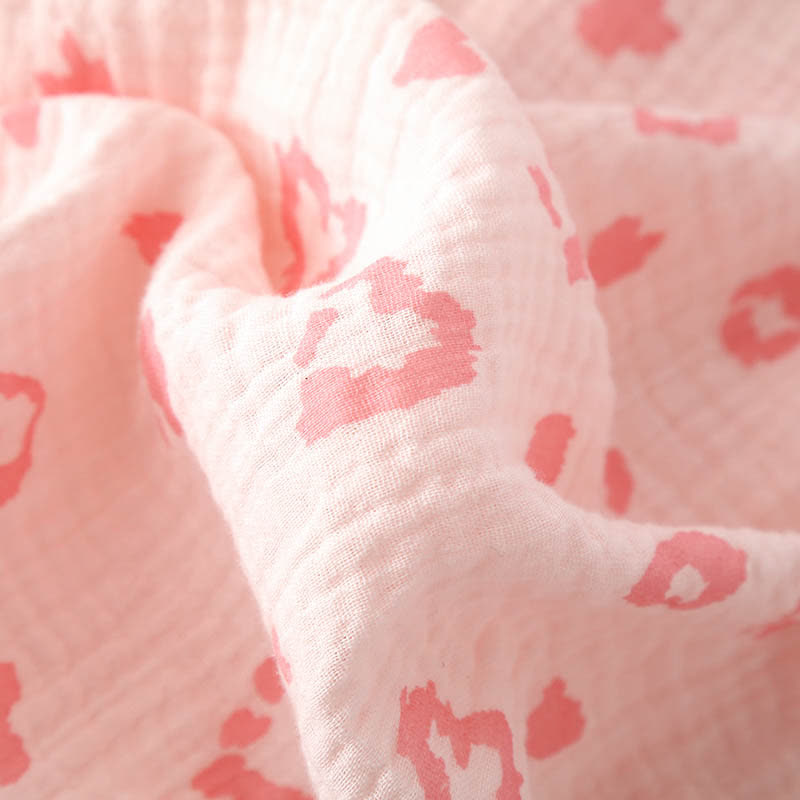 Ensemble pyjama en coton à imprimé cœur et léopard - image 9