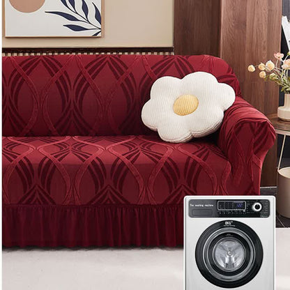 Housse de canapé élastique jacquard avec surface antidérapante - image 8