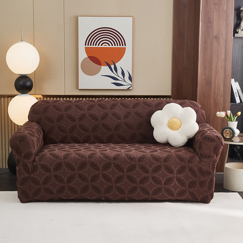 Housse de canapé jacquard 3D hautement élastique - image 11