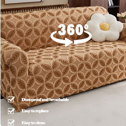 Housse de canapé jacquard 3D hautement élastique - image 4