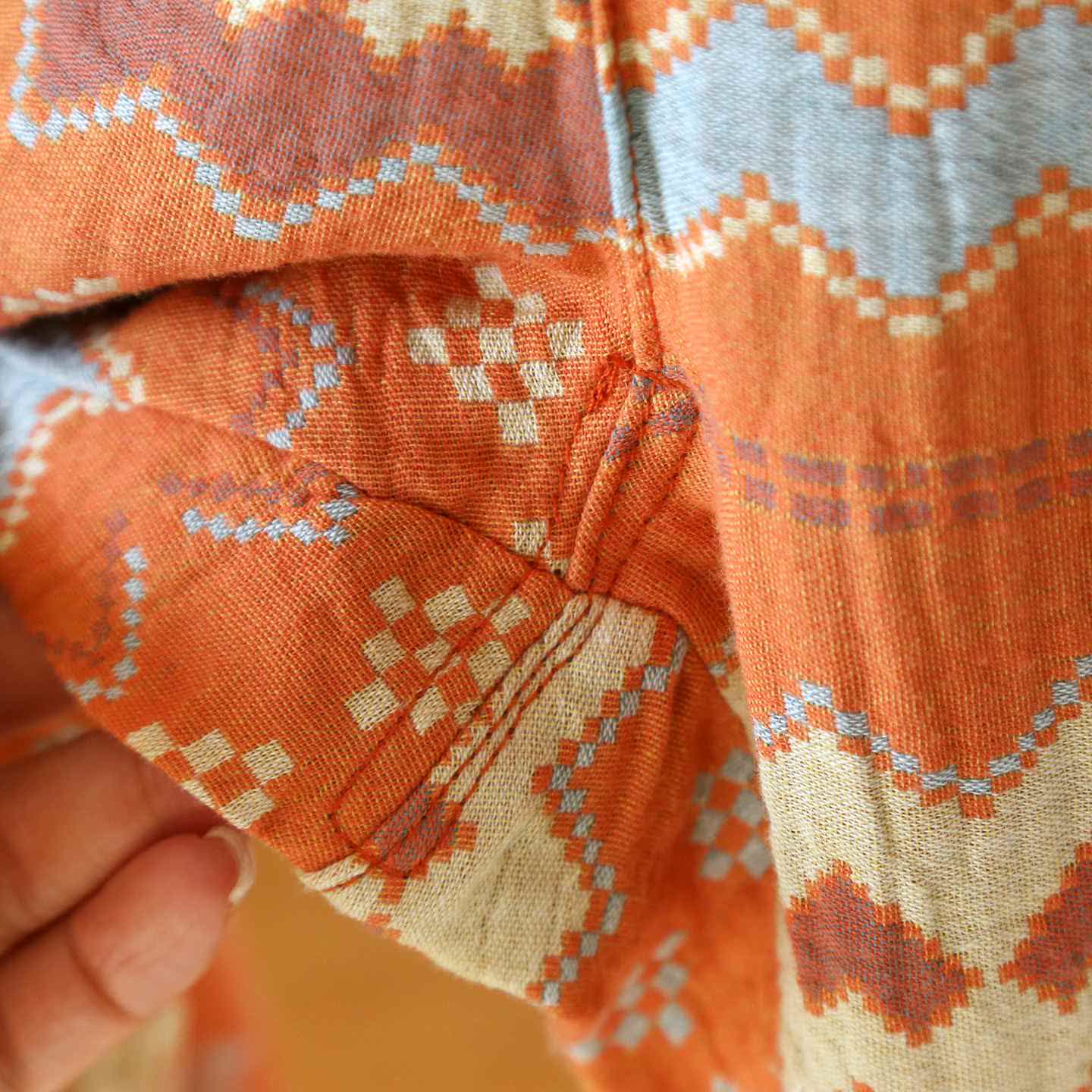 Ensemble de vêtements d'intérieur vintage en coton à vagues pour couples - image 12