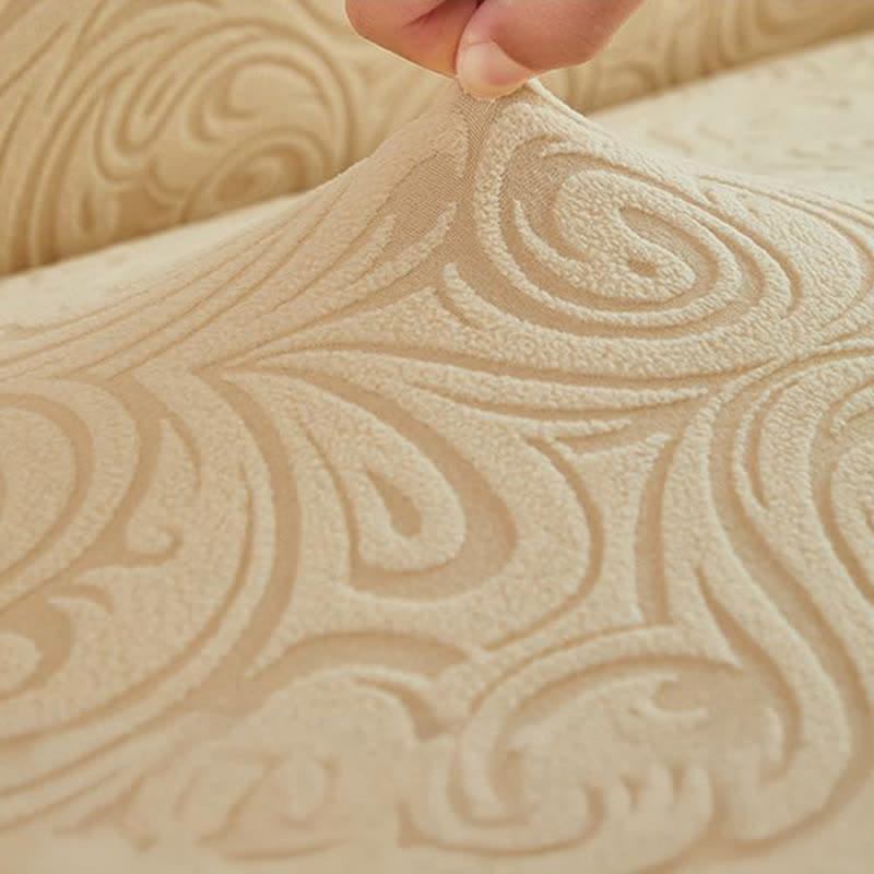 Housse de chaise de salle à manger extensible universelle en jacquard - image 8