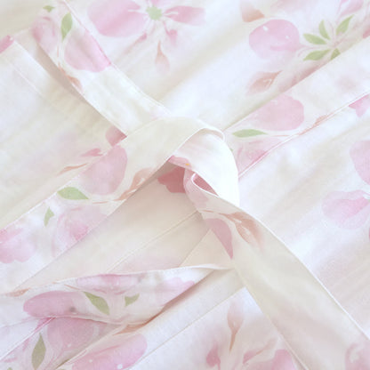 Peignoir de style kimono en gaze de coton à motif de fleurs de cerisier - image 8