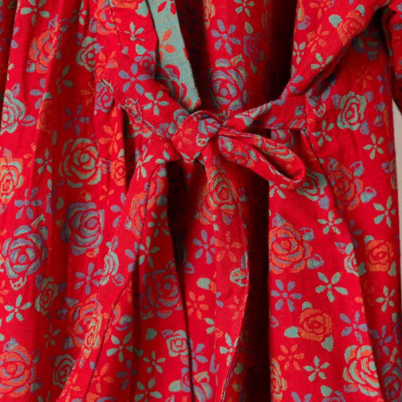 nuisette romantique en coton à volants roses - image 6