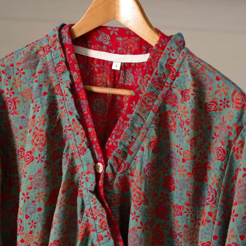 nuisette romantique en coton à volants roses - image 10