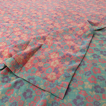 Drap-housse réversible en coton à motif floral champêtre - image 8