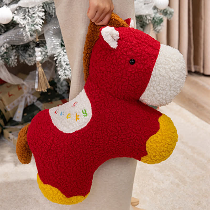Coussin lombaire festif pour l'Année du Cheval 2026 - image 4