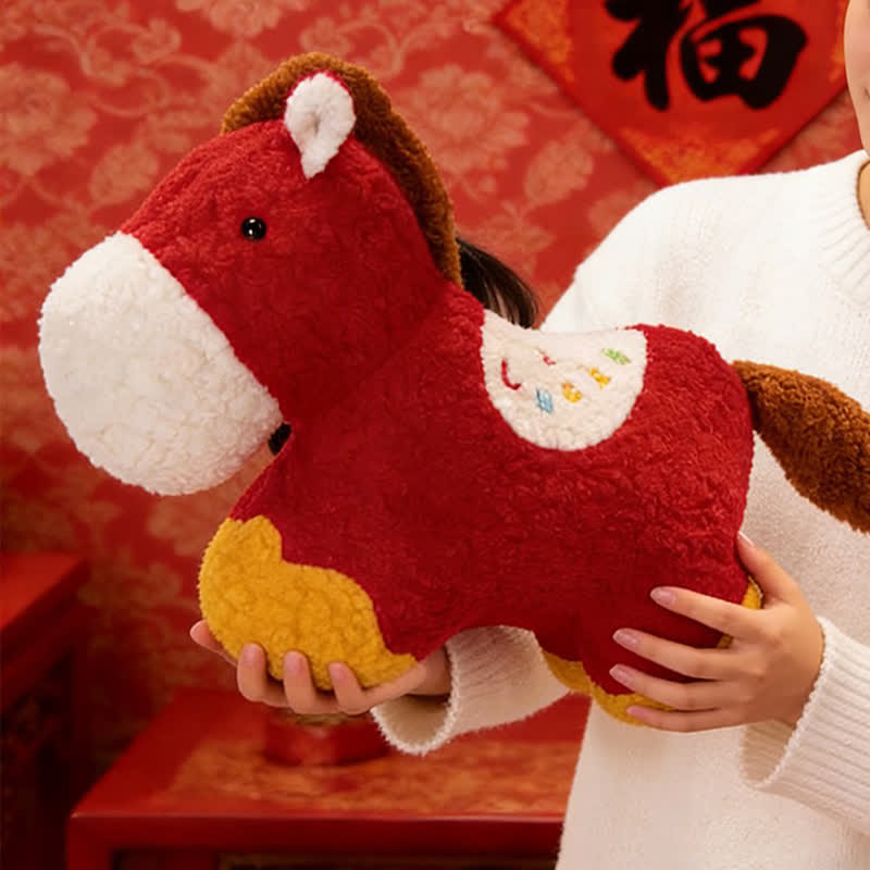 Coussin lombaire festif pour l'Année du Cheval 2026 - image 3