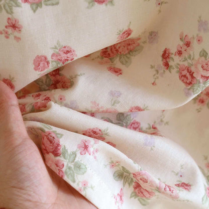 Pyjama romantique à roses en gaze de coton - image 8