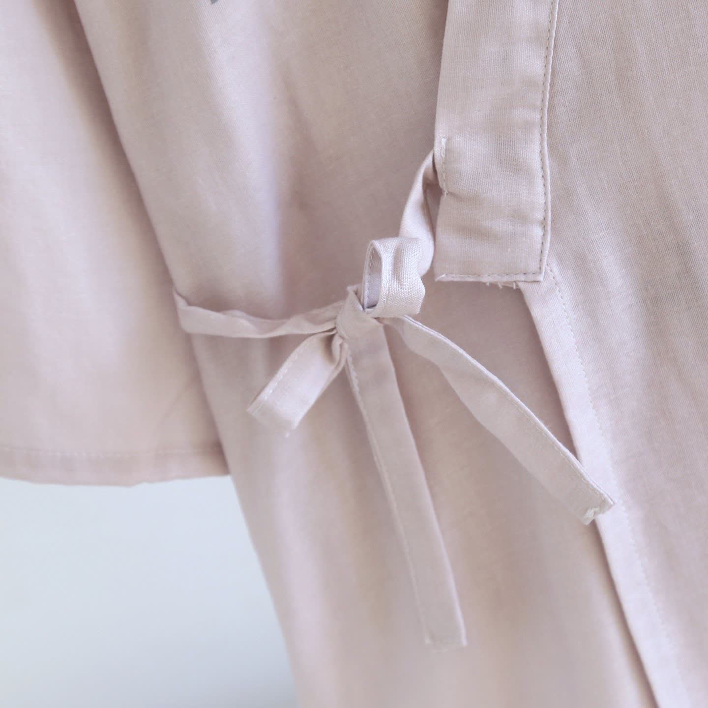 Ensemble kimono en gaze de coton à motif de cerf - image 5