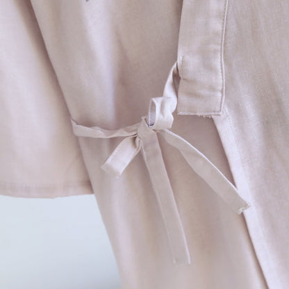 Ensemble kimono en gaze de coton à motif de cerf - image 5