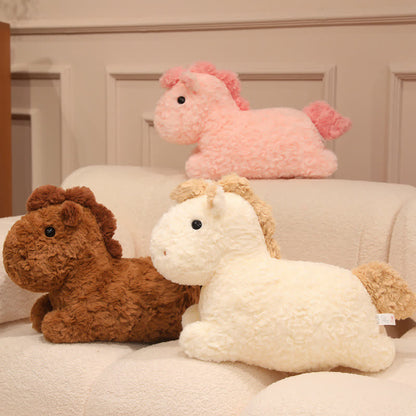 Coussin mignon avec le cheval du zodiaque - image 1