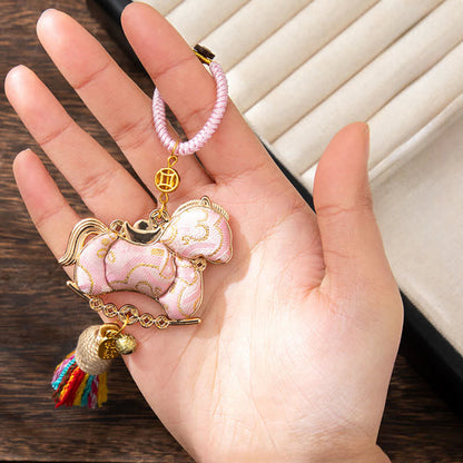 Pendentif décoratif de cheval oriental fait main - image 6