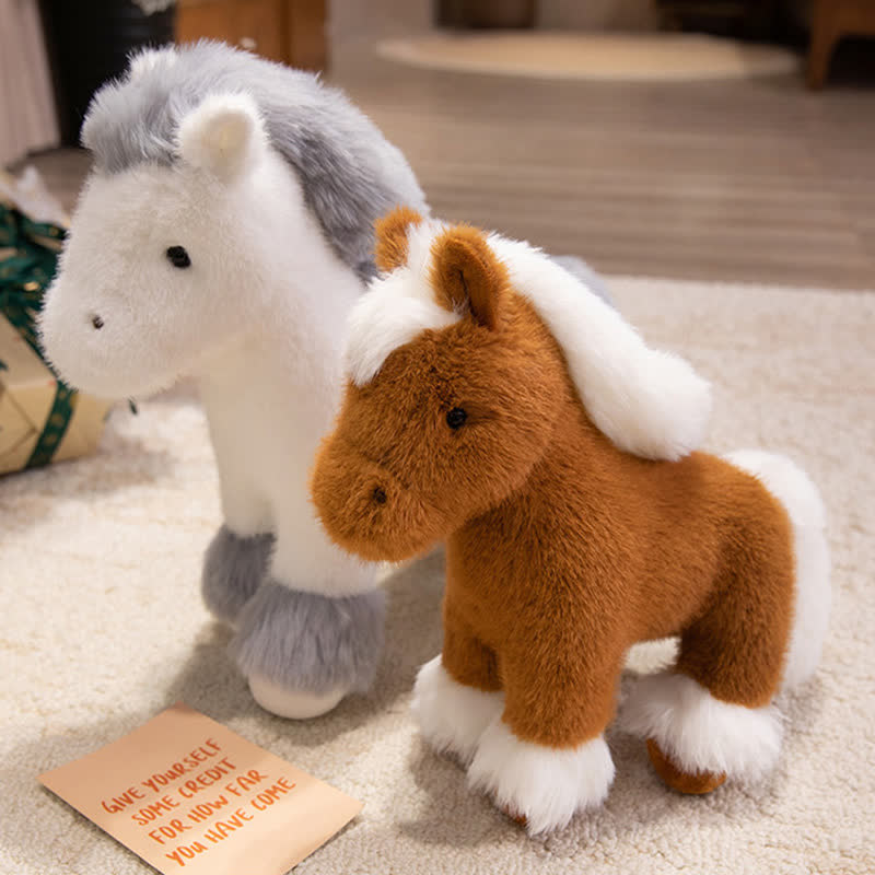 Peluche Cheval Signe du Zodiaque Porte-Bonheur Décoration - image 0