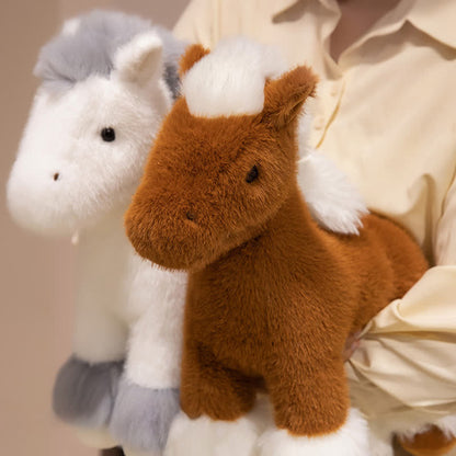 Peluche Cheval Signe du Zodiaque Porte-Bonheur Décoration - image 1