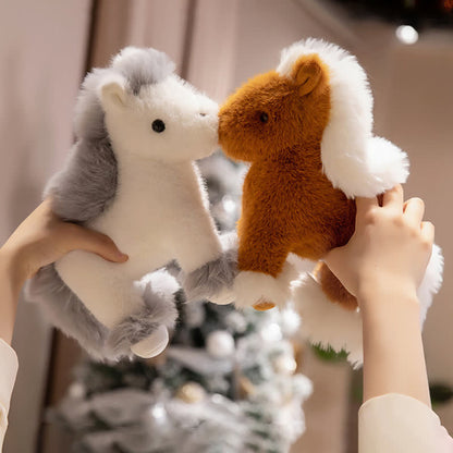 Peluche Cheval Signe du Zodiaque Porte-Bonheur Décoration - image 2