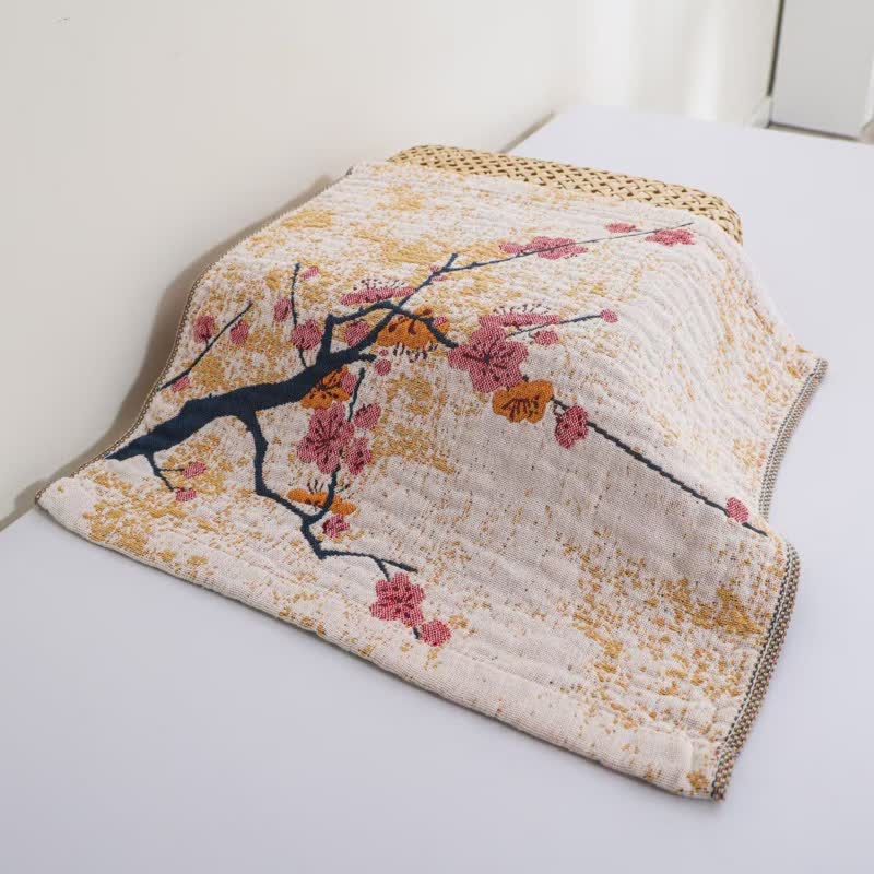 Torchon de cuisine en gaze de coton à motif maison de campagne - image 3