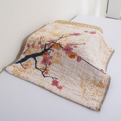 Torchon de cuisine en gaze de coton à motif maison de campagne - image 3