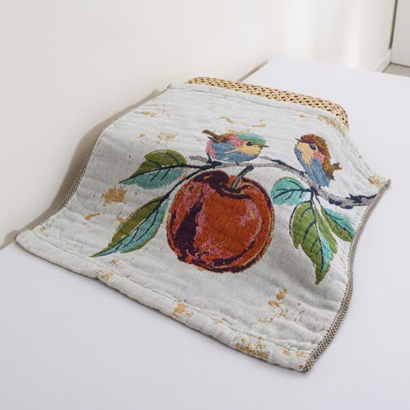 Torchon de cuisine en gaze de coton de la collection Country Bird - image 3