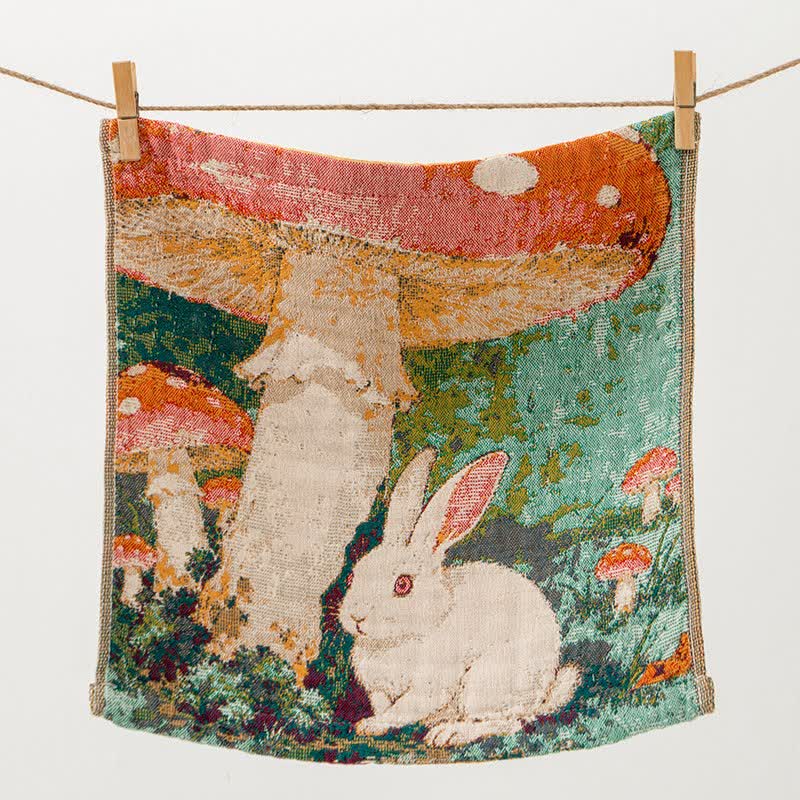 Torchon de cuisine en gaze de coton avec un joli motif animalier - image 8