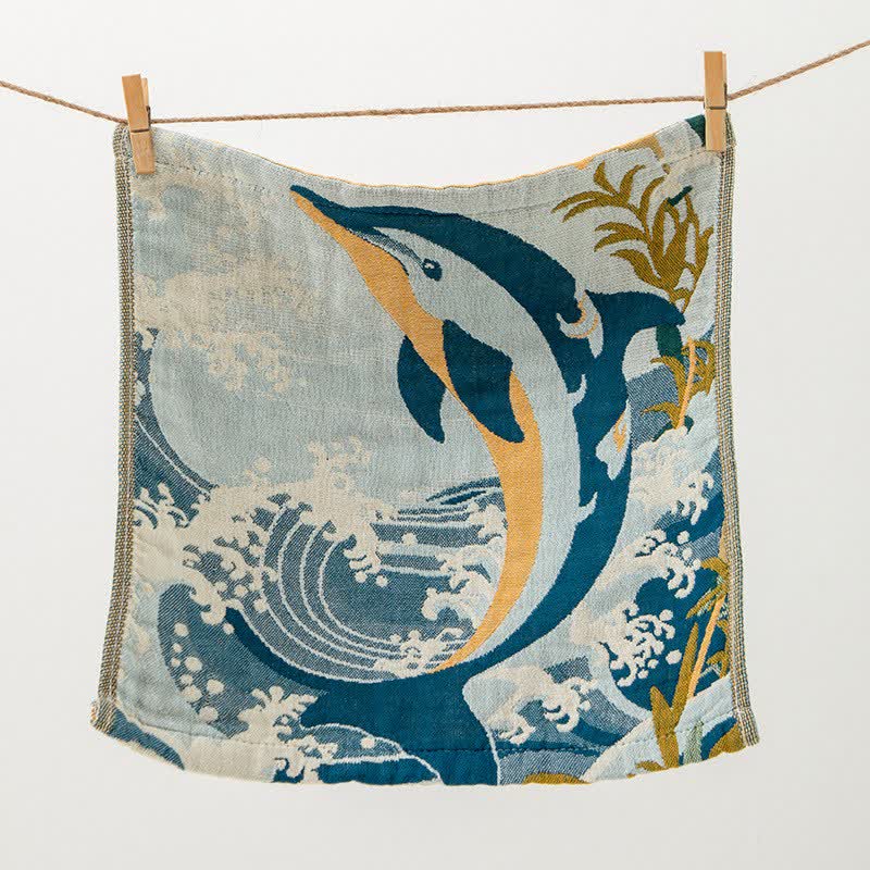 Torchon de cuisine en gaze de coton avec un joli motif animalier - image 10