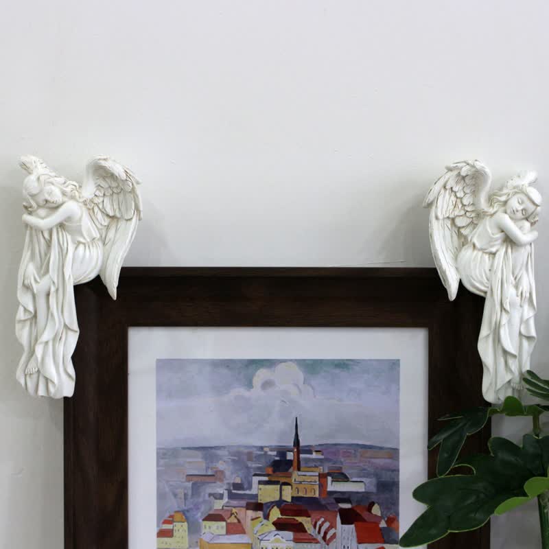 Décoration d'angle de cadre de porte « Ange endormi » - image 1