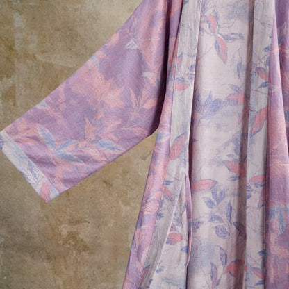 Peignoir kimono en gaze de coton naturel - image 16