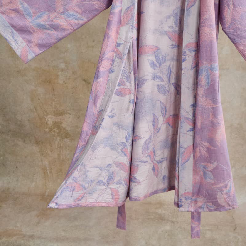 Peignoir kimono en gaze de coton naturel - image 17