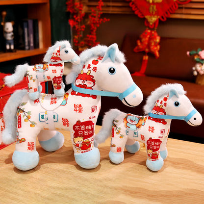Peluche festive pour l'Année du Cheval 2026 - image 5
