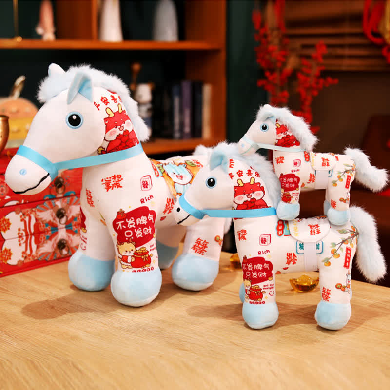 Peluche festive pour l'Année du Cheval 2026 - image 12