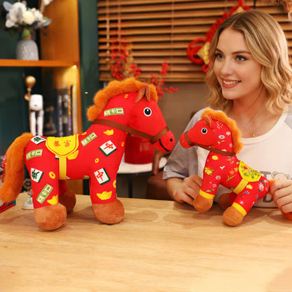 Peluche festive pour l'Année du Cheval 2026 - image 2