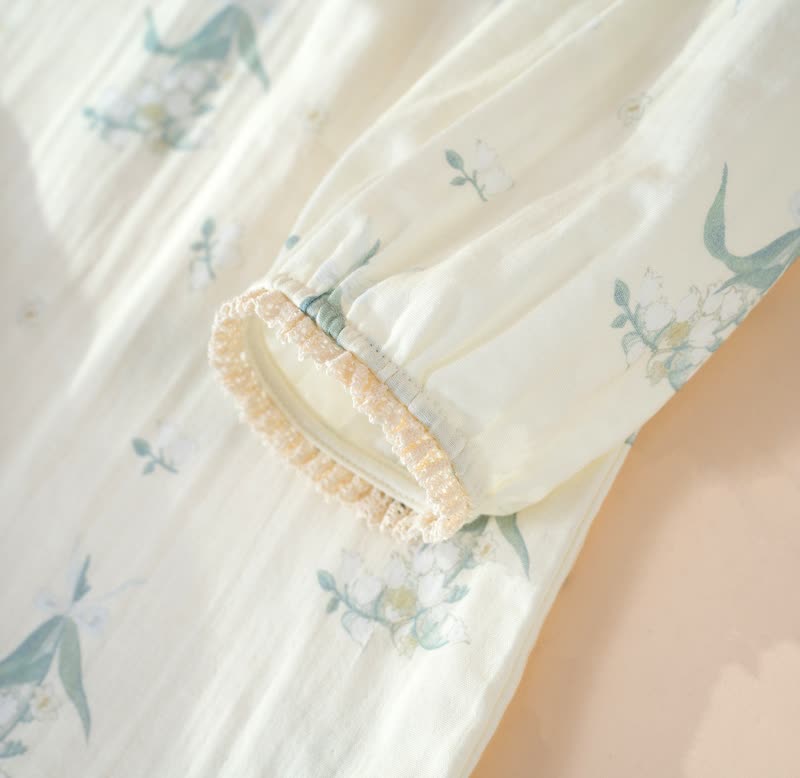 Chemise de nuit Bluebell en gaze de coton - image 4