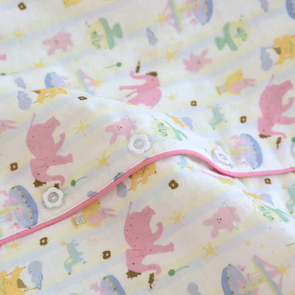Ensemble pyjama « Terrain de jeux des éléphants » en gaze de coton - image 9