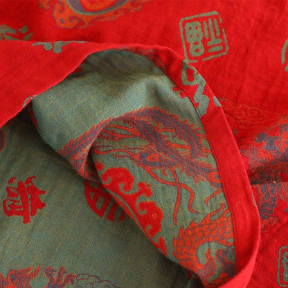 Ensemble pyjama en coton de bon augure avec col montant - image 9