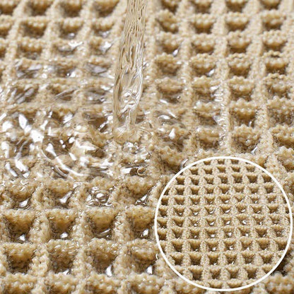 Tapis de bain minimaliste à motif gaufré - image 5
